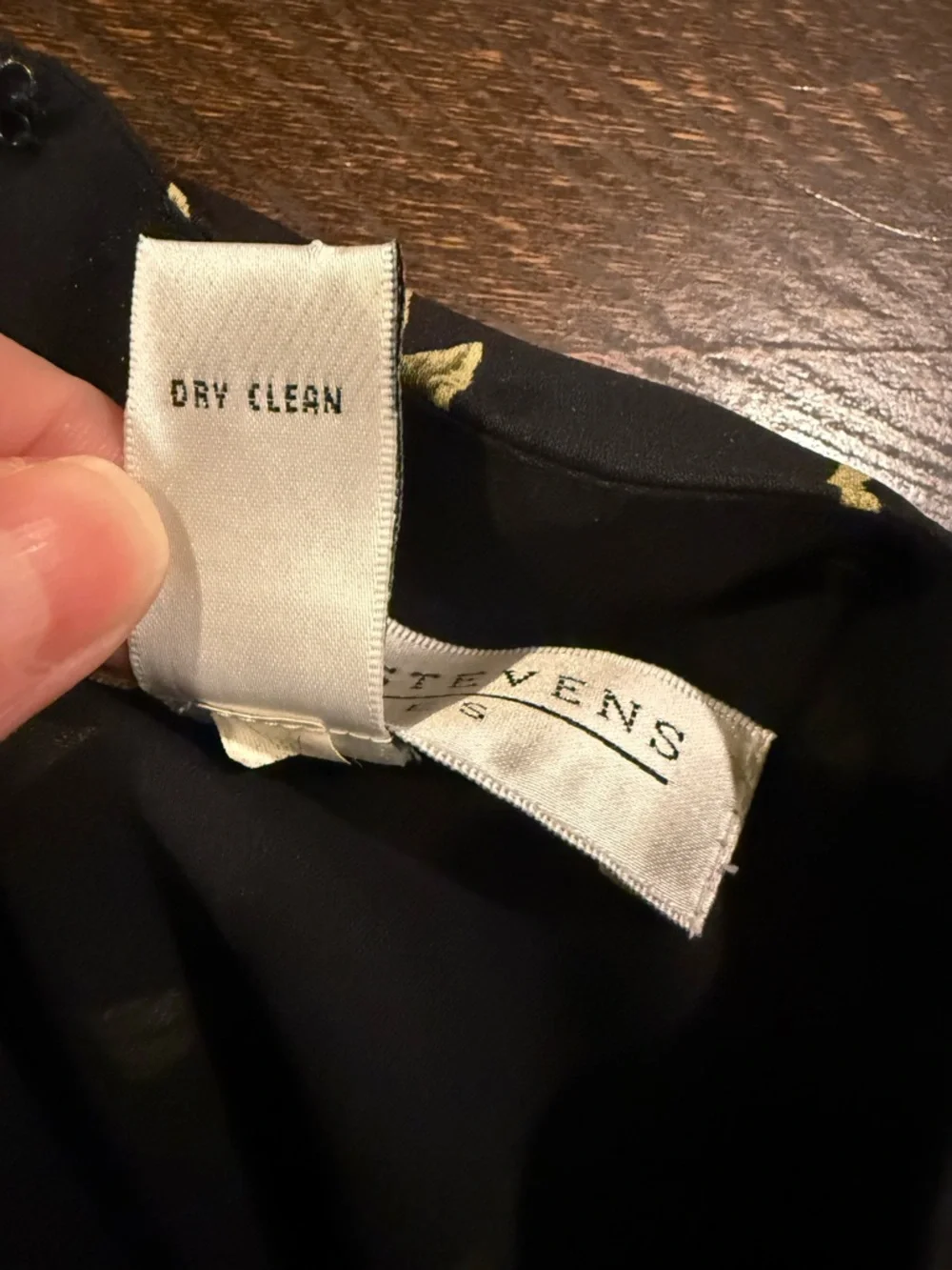 Valerie Stevens Floral Maxi Dress Black Orange Sleeveless Silk Size 10 Elegant - Picture 11 of 11